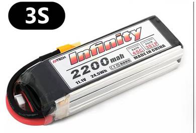 Bateri lipo Infiniti 2200mah 3s 45c