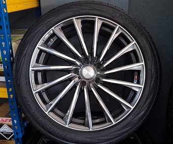 Rim 20 weds lionis fit toyota alphard vellfire hon