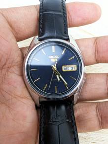 Seiko 5 Vintage Deep Blue