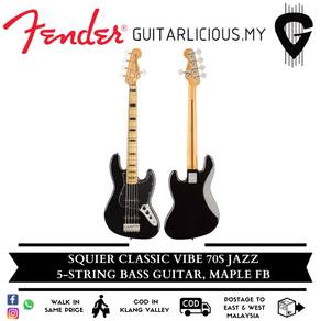 Squier by Fender ClassicVibe 70s Jazz 5-StringBass