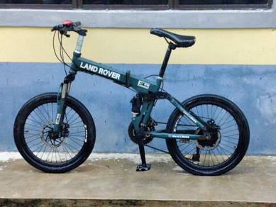 basikal folding land rover
