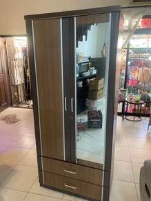 Closet Wardrobe With Clear Mirror