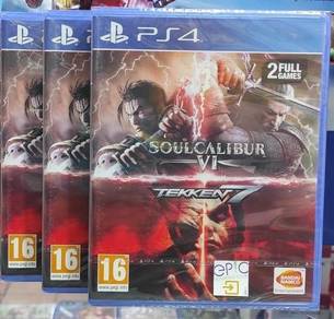 PS4 Games Tekken 7 Soul Calibur 6 VI 8 Dual Pack
