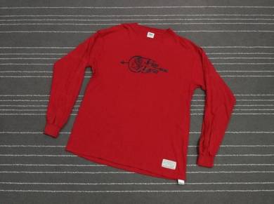 Indian motorcycle red tee saiz L