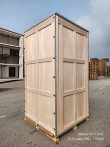 Fully Enclosed Crate with Strong Wooden Pallet