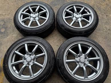 Rim second 15 watanabe siap tayar myvi vios alza