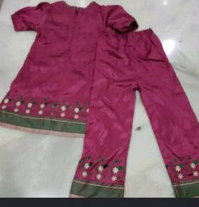 Embroidery Pants & Blouse