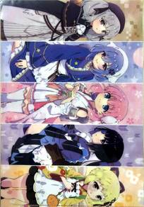 Prima Doll A4 Clear File –Official Key Anime Merch