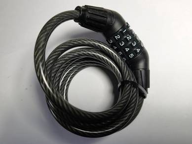Bicycle 4 Combination Cable Lock 6 Feet