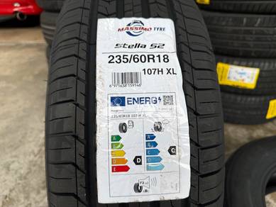 Tayar baru 235 60 18 Massimo stella s2 suv 2026