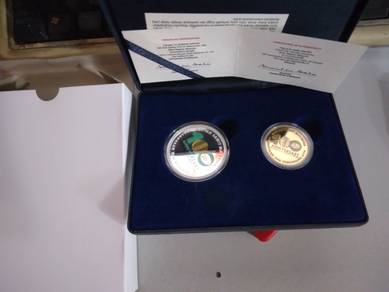 Malaysia Proof Coin set of 2 Palm Oil 2017