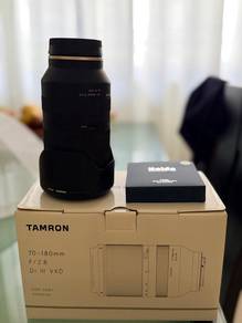 Tamron 70-180mm F2.8 DI 3 VXD lens with UV filter