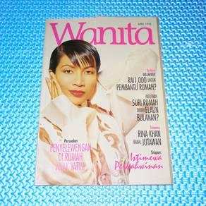 Majalah Wanita April 1995 Tiara Jacquelina Cover