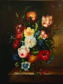 Vintage Bloom in Vase 2 — by J. Hamilton