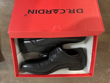 Dr Cardin Black Shoes