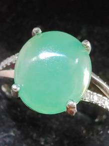 Ice Green 100% Type A Natural Burma Jadeite Jade