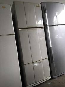 National Fridge 3 doors Refrigerator Peti Sejuk