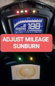 Meter Motor Yamaha Sunburn Adjust Mileage ABS