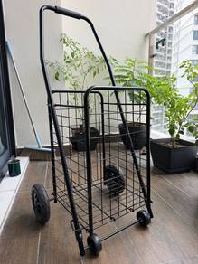 Foldable shopping trolley/Troli barang dapur 🛒