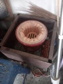 dapur arang dengan kaki
