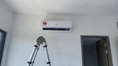 1.0HP Aircond Inverter Promosi Siap Pasang