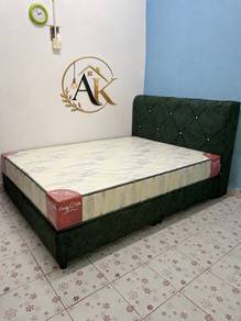 katil sekali tilam 8 inci size queen | harga murah