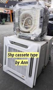 Aircond 5hp ceiling expose/ceiling cassette( 2i)