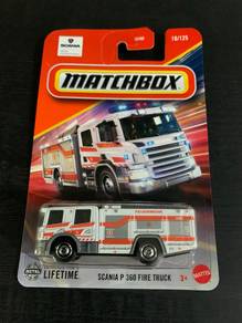 Matchbox Scania P 360 Fire Truck