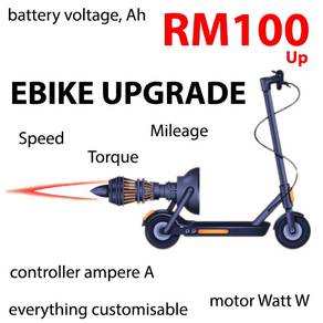 EBIKE UPGRADE electric scooter bicycle bike