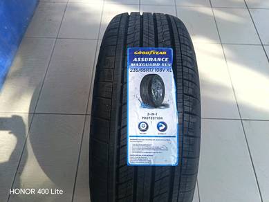 Tayar baru goodyear amg suv 235/65/17 tahun 25