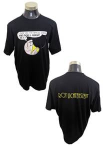 tshirt uniqlo X roy richlenstein pop art artist