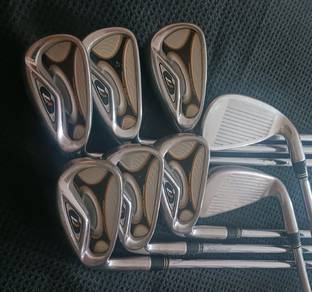 LEFTY Taylormade Golf Irons Set 3-PW Steel Shaft 