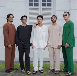 Baju Melayu Jenama Mimza (White)