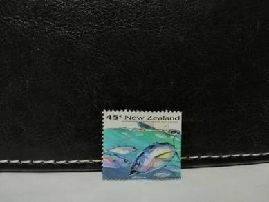1993 New Zealand Stamp Fish Fishing Boat