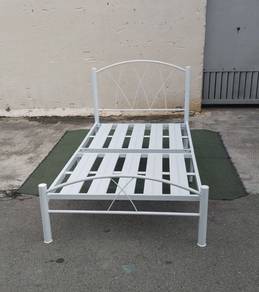 NEW Katil Besi 3V Super Single Bed Frame 50mm
