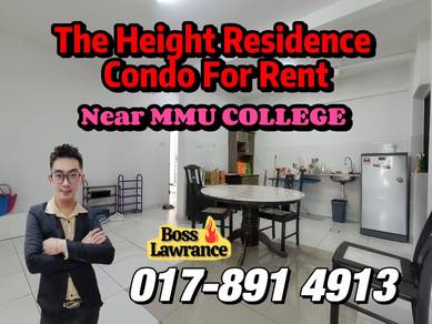 Service Residence For Rent in The Heights Residence @ Taman Muzaffar Heights
