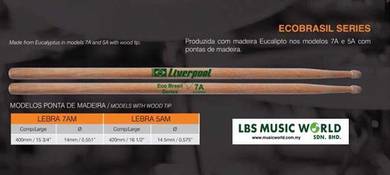 Liverpool Drum stick ECO BRASIL SERIES -Pair