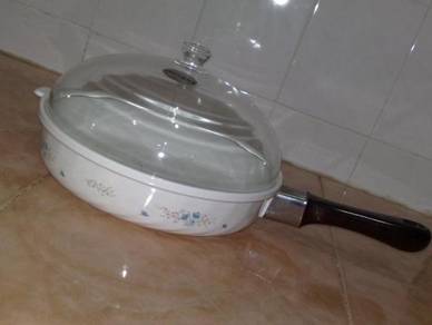 Kuali arcopal arcoflam romantique fry pan