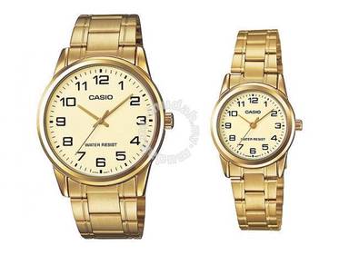 Watch - Casio Couple MTPV001G, LTPV001G - ORIGINAL