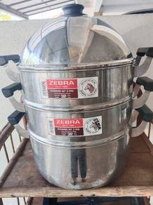 Zebra Stainless Steel Steamer