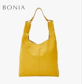 BONIA yellow leather