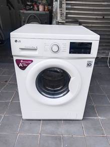 LG dd inventer front load hot washer 8.0kg