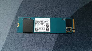 WD 512gb NVMe (Siap Install Windows 11)