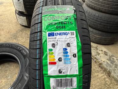 Tayar Baru 205 70 15 Lanvigator comfort II 2026