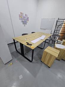 4-Seater Office Workstation 2400x1200mm