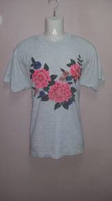 Vintage T-Shirt Flower 50/50 USA Like New