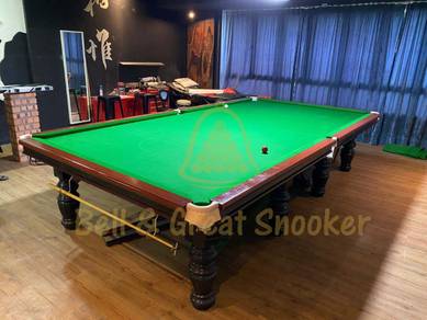 Refurbished Steel Block Snooker Table