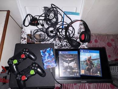 Ps4 500gb sekali monitor arzopa 16inci 