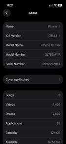 Iphone 13mini