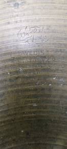 vintage avedis hi hat